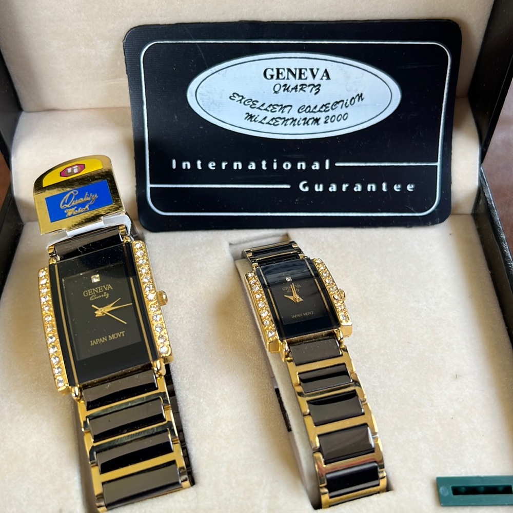 GENEVA his and Hers New watches